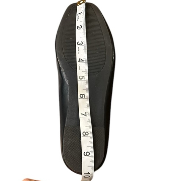 Cato Comfort 1946 Faux Leather Beaded Square Toe Ballet Flats Black Size 7 - Picture 14 of 14